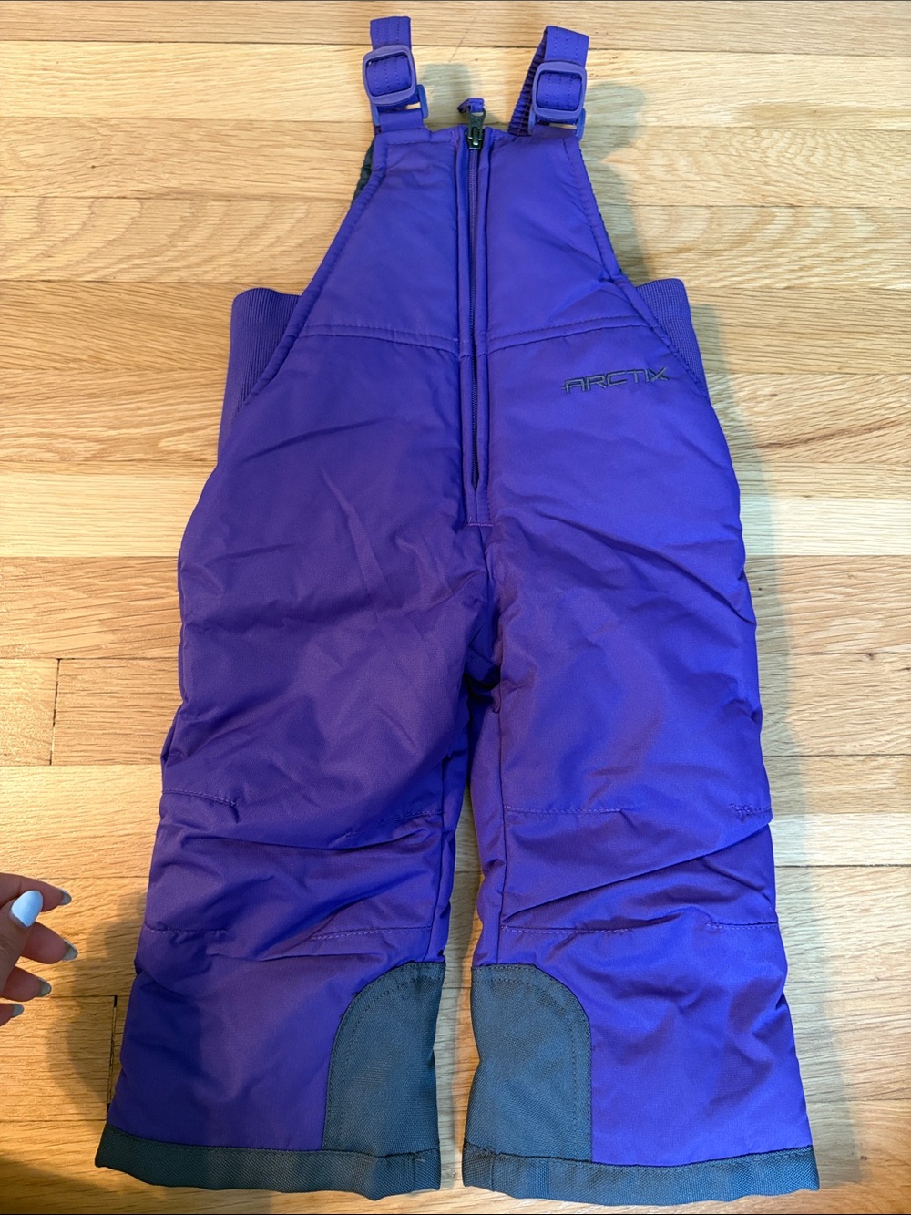 Arctix Kids Purple Insulated Snow Overalls